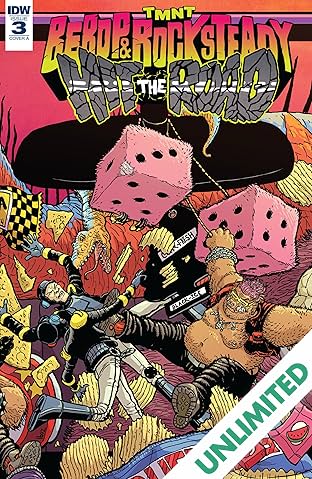 Teenage Mutant Ninja Turtles: Bebop & Rocksteady Hit the Road! #3 (of 5)